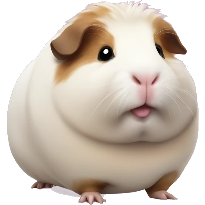 VERY VERY VERY FAT Guinea pig emoji