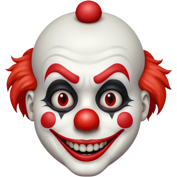 Clown horreur emoji