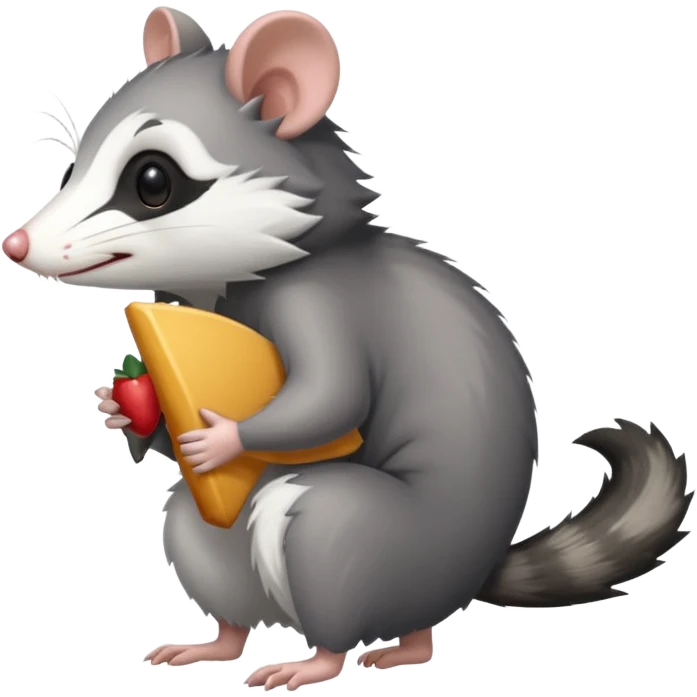 opossum side view emoji