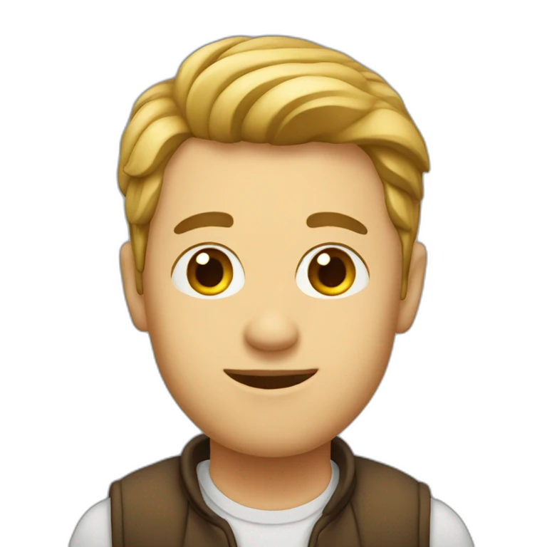 Homme calvitie emoji