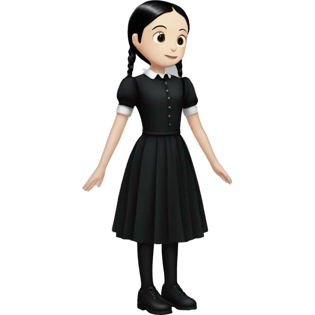 hand wednesday addams emoji