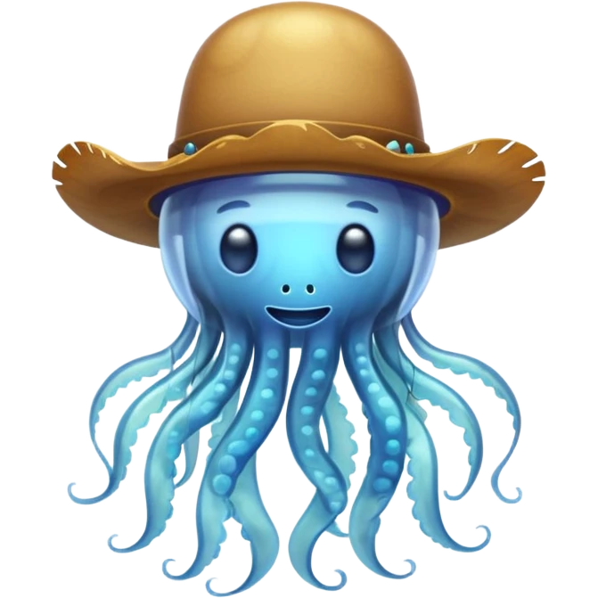 Cowboy jellyfish  emoji