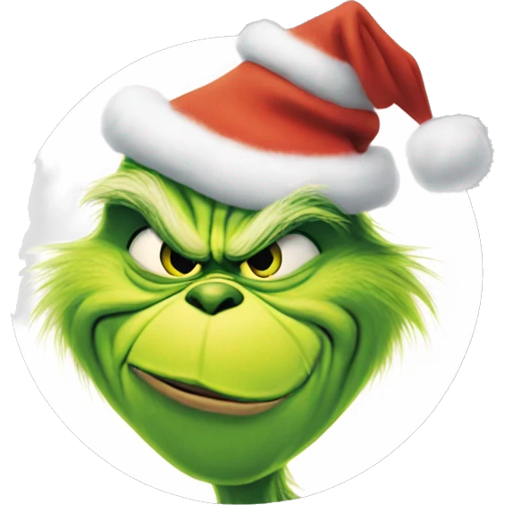 the grinch who stole christmas emoji