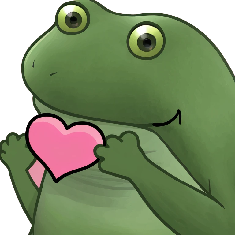 Pink Heart Shaped Wave emoji