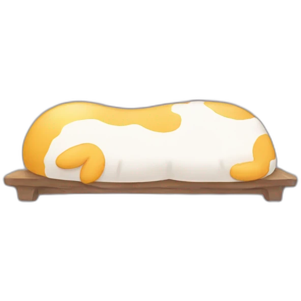 Gudetama sleeping emoji