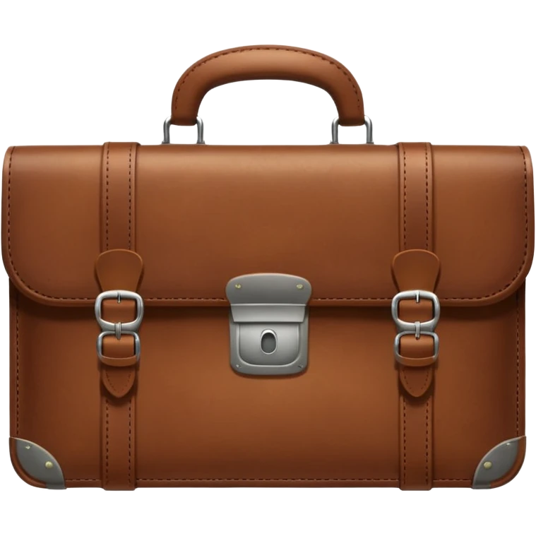 emoji de maletin marron de empleo emoji