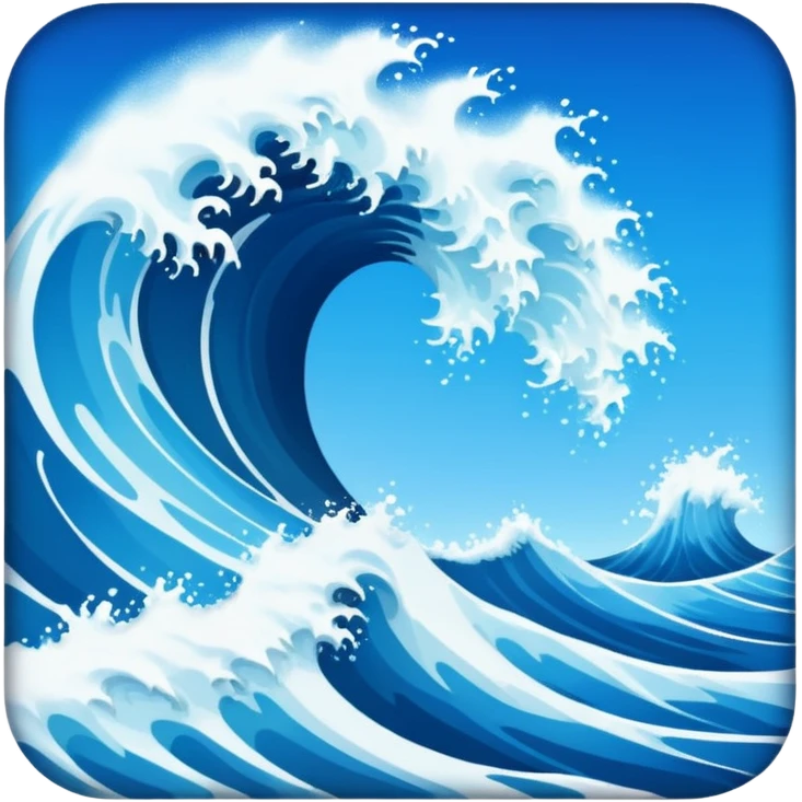 Tsunami emoji