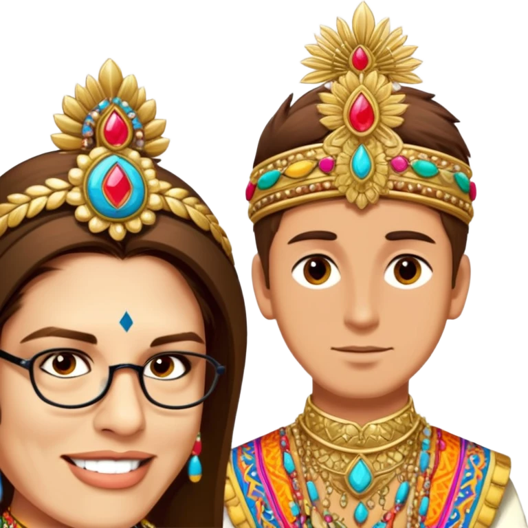 Vibrant Ceremonialist emoji