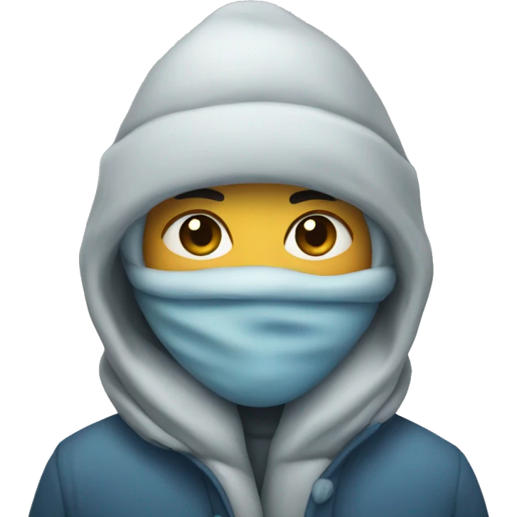 freezing shiver  emoji