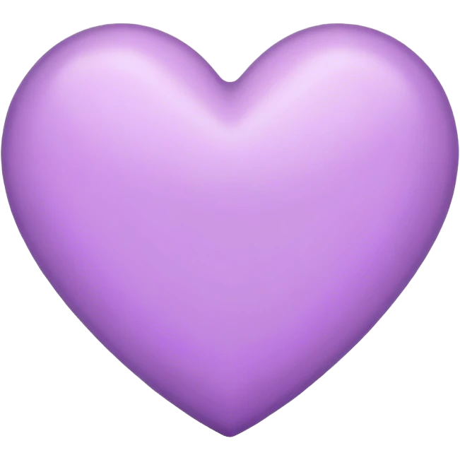 Light Purple Heart  emoji