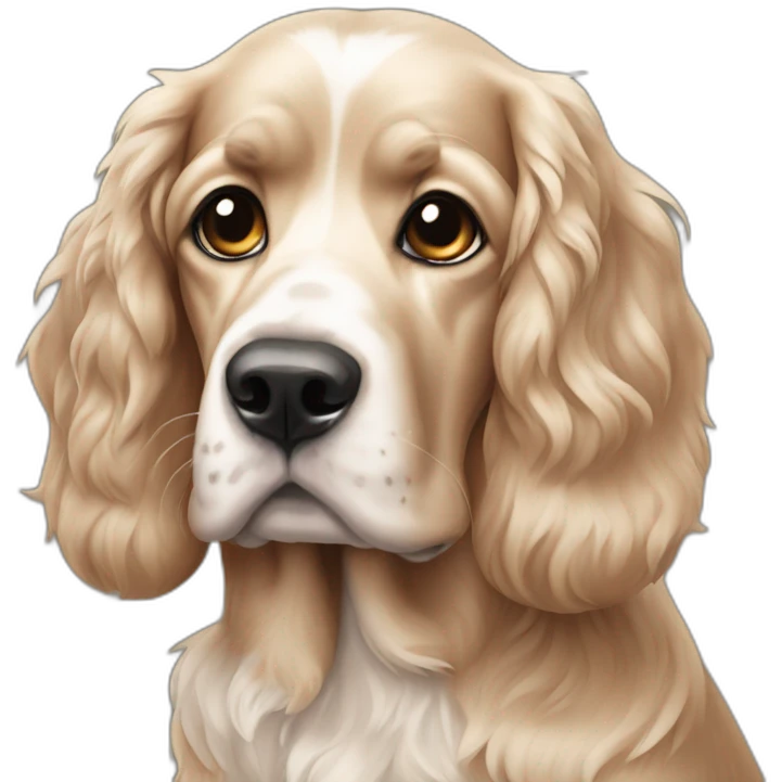 cocker anglais emoji