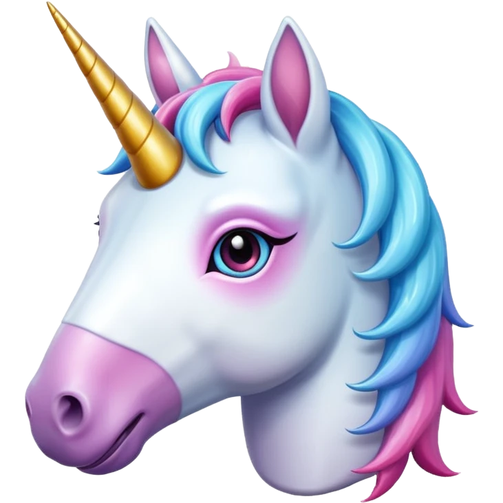 Unicorn face  emoji