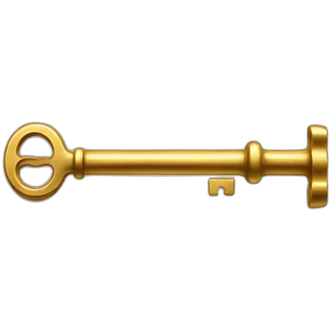 one old gold key emoji