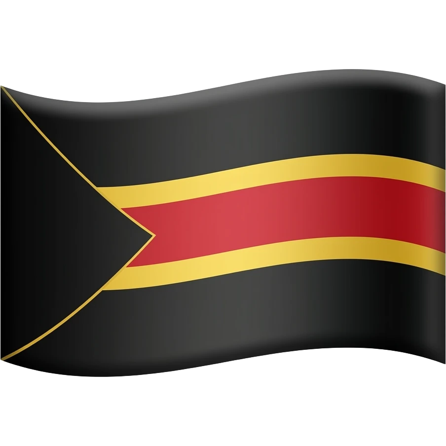 The African American flag specifically not the regular American flags the black red and gold one in the size of all of the other flags emoji