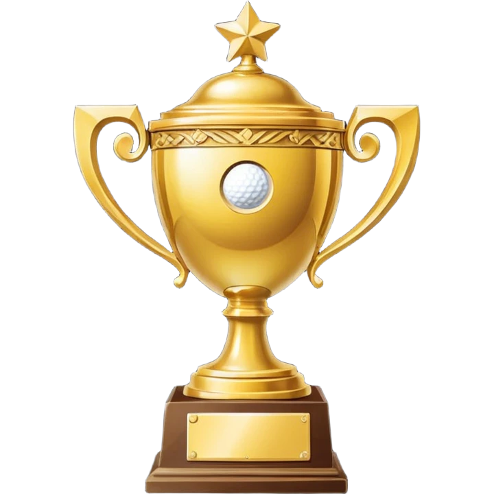 golf club championship trophy emoji