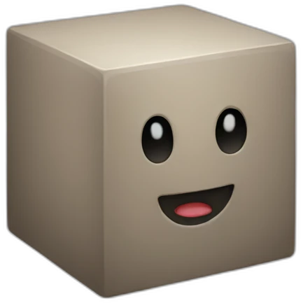 cube, emoji