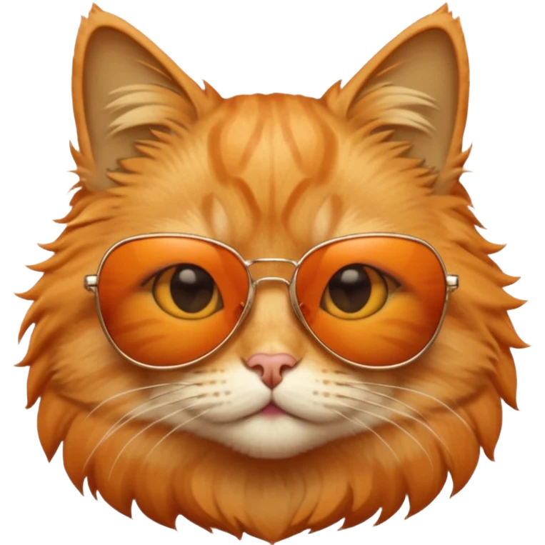Cat wearing sunglasses emoji