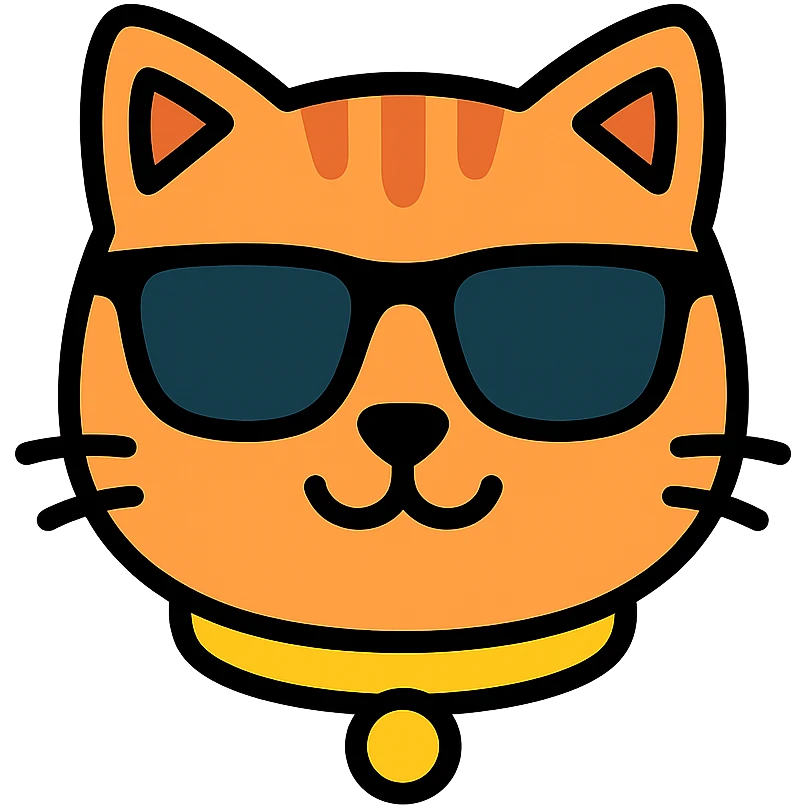 cat wearing sunglasses emoji