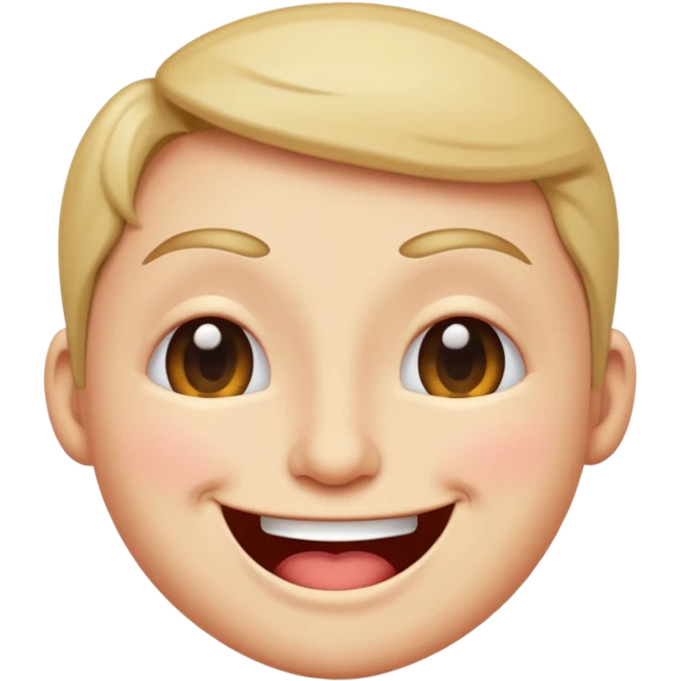 A wink emoji in black and white, with a playful and exaggerated wink, and a big smile. emoji