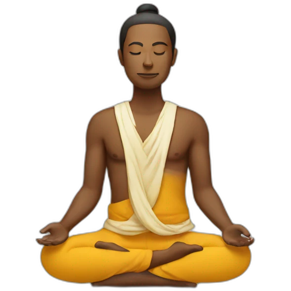 meditation emoji