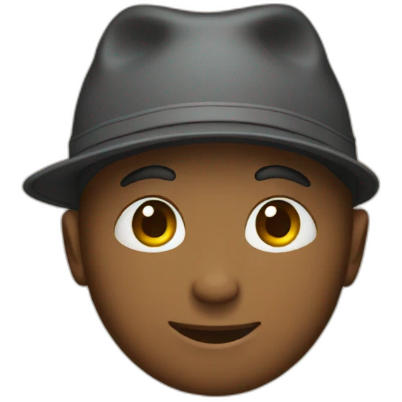 Hat boy emoji