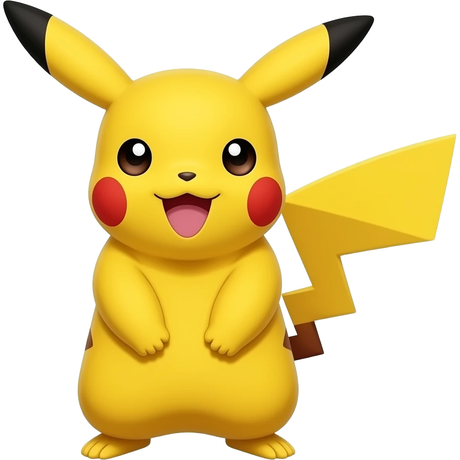 pikachu giving the middle finger emoji