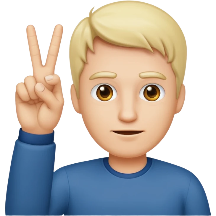 man holding up two middle fingers emoji