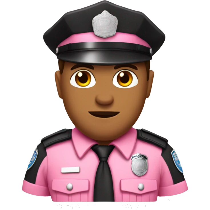 Pink cop  emoji