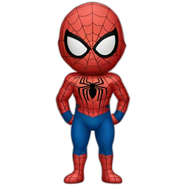 Spider-Man with a underpants emoji