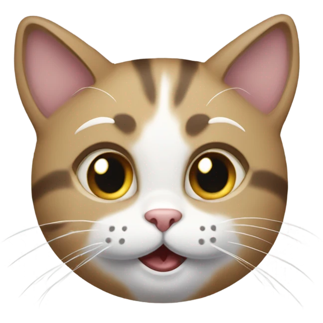 A cat saying your welcome  emoji