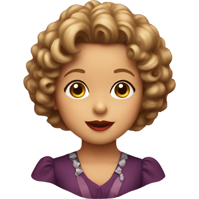 Shirley temple  emoji