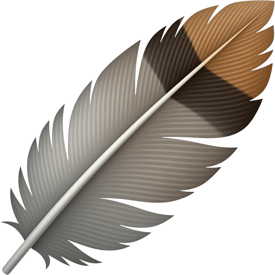 guinea fowl feather emoji