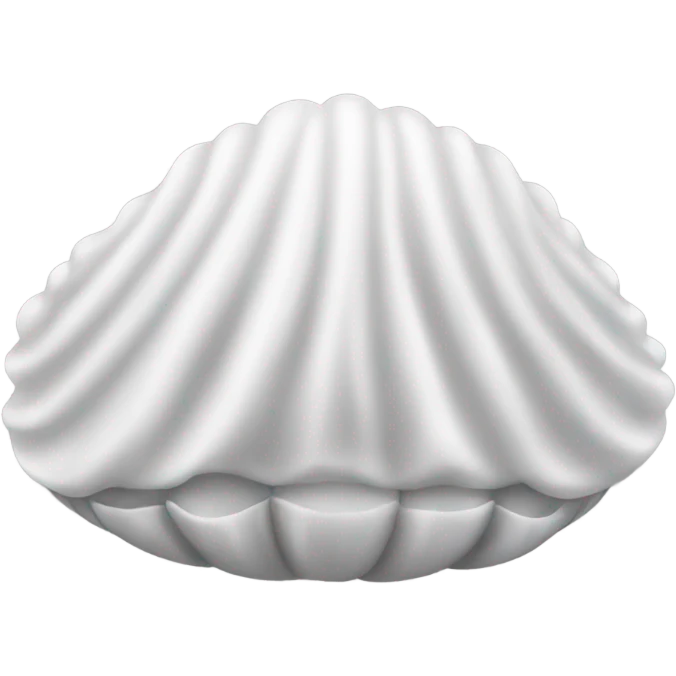 white open clam  emoji
