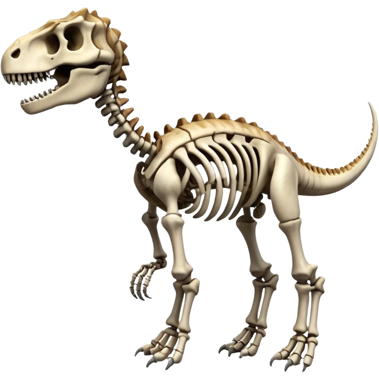 Dinosaur skeleton emoji