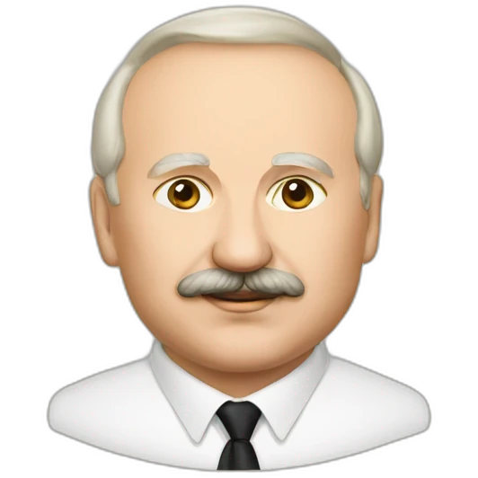 Lukashenko with potato emoji