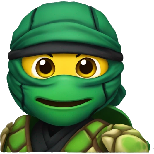 ninja tortule emoji