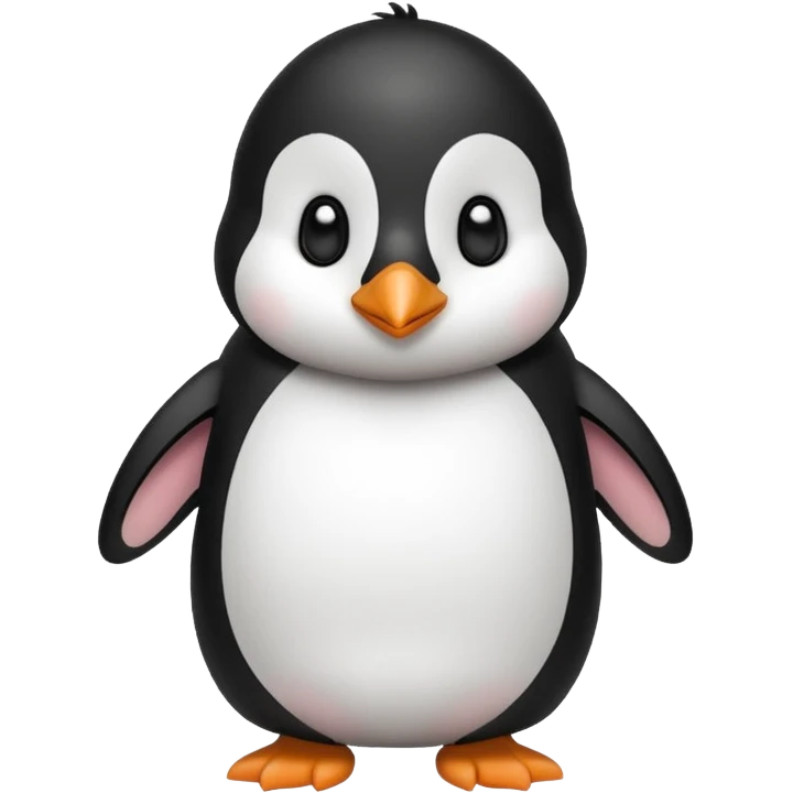 Penquin dog emoji