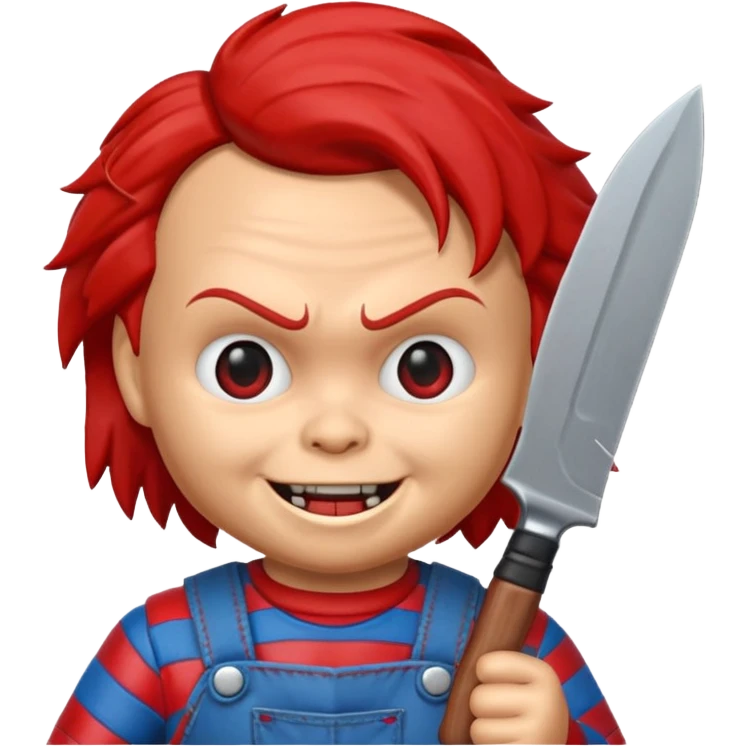 Un emojin de chuky emoji