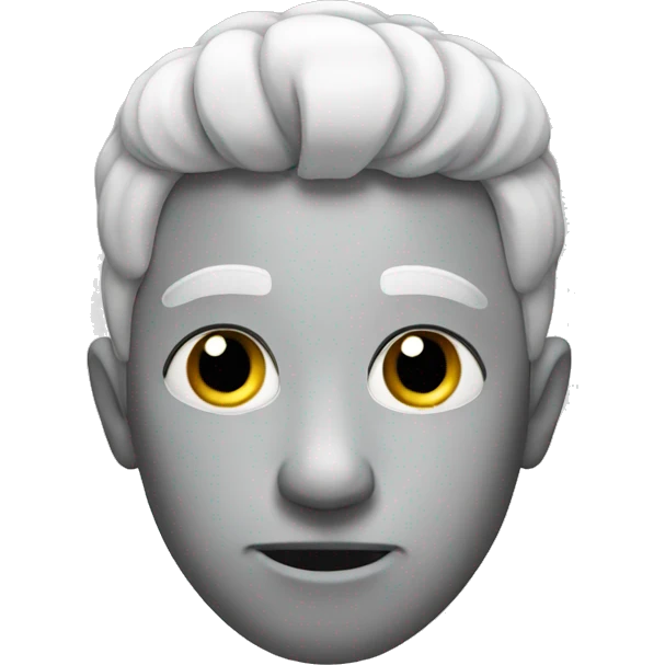Head with two fingers emoji