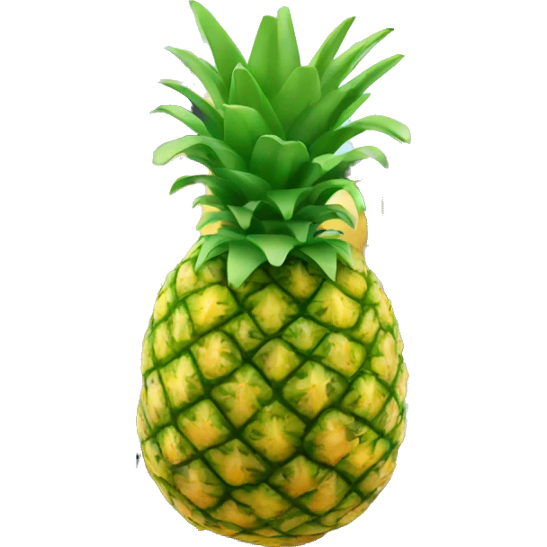 pineapple mix with a train emoji