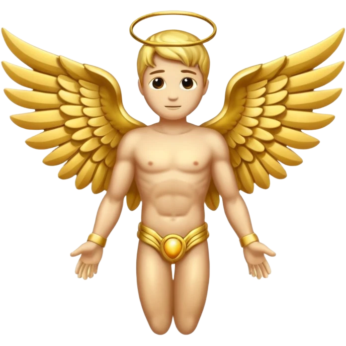 winged man symbol emoji