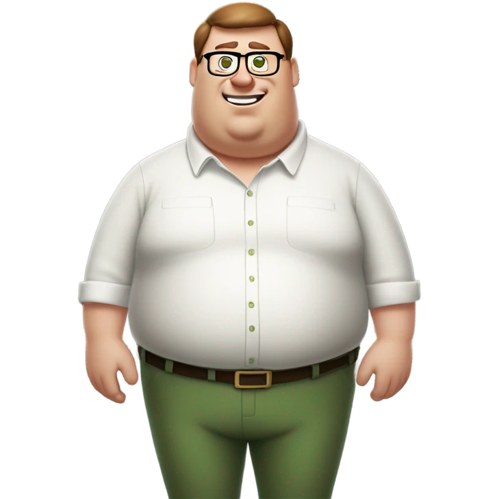 Peter griffin from the show “family guy” emoji