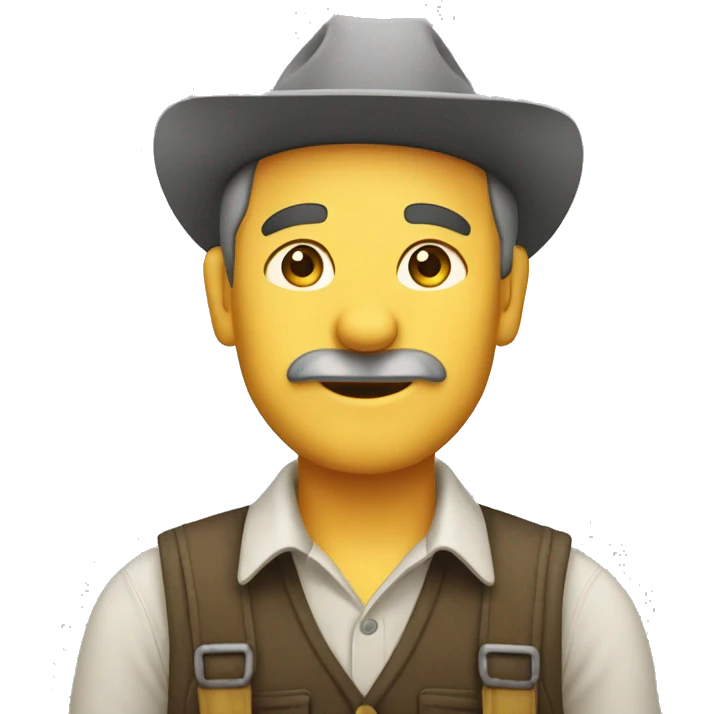 farmer guy saluting emoji