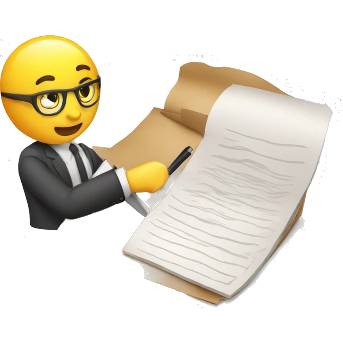 report writing emoji