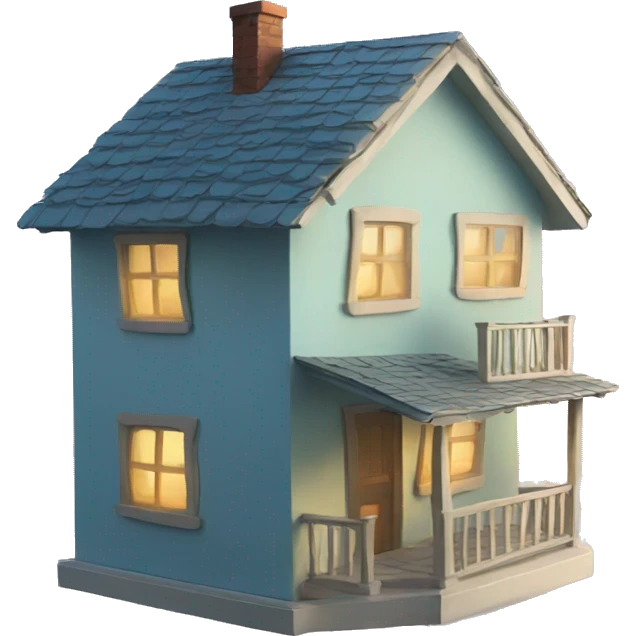 house in the sky emoji