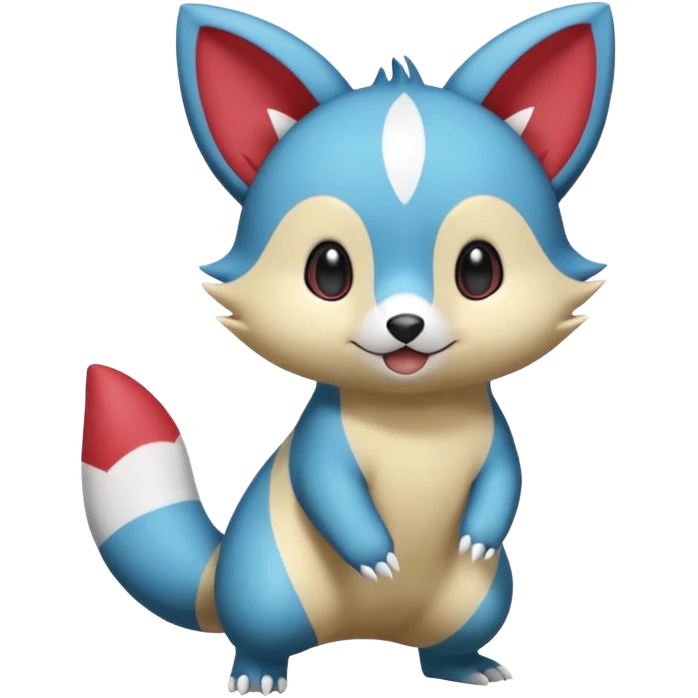 Sneasel-Furret-Oshawott-fusion emoji