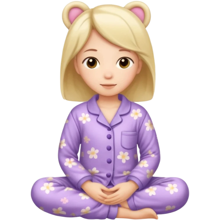 cute and cozy pijama emoji