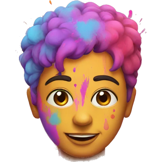 Holi  emoji