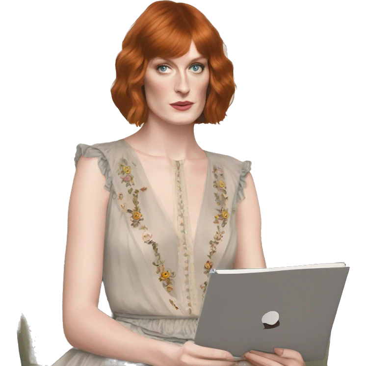 florence welch meets taylor swift journaling session emoji