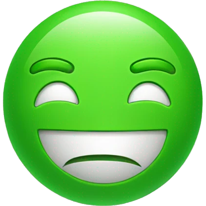 Android green emoji